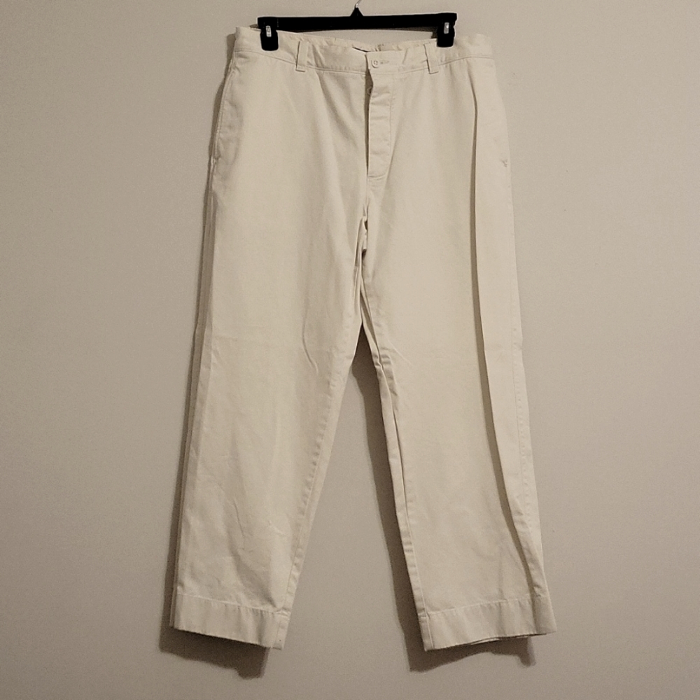 J Crew Button Fly 36x30 Men's Khaki Chino Pants